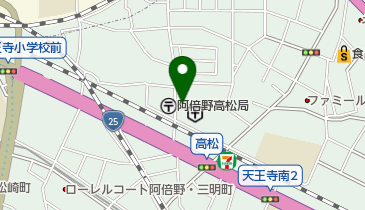 タイムズ天王寺町北第3の地図画像