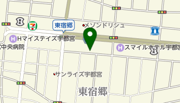 タイムズメットライフ宇都宮ビルの地図画像