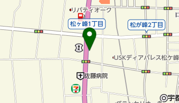 タイムズ宇都宮松が峰の地図画像