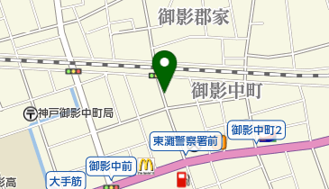 タイムズ御影中町2丁目の地図画像