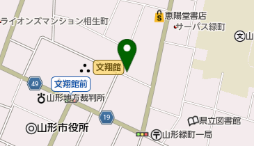 タイムズ山形六日町の地図画像