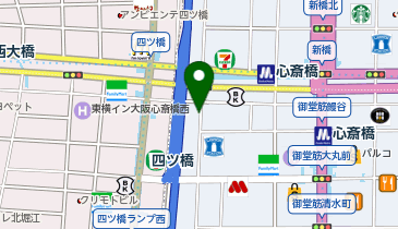 タイムズ西心斎橋1丁目第2の地図画像