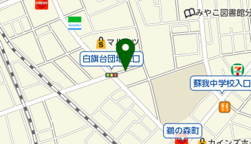 タイムズ蘇我南町第2の地図画像