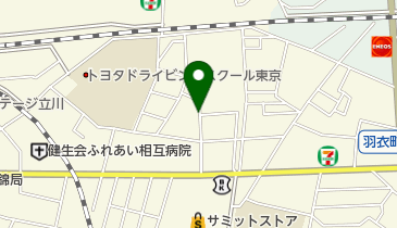 タイムズ立川羽衣町1丁目の地図画像