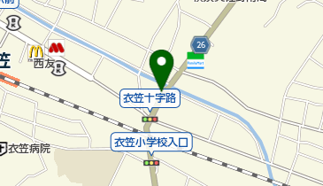 タイムズ衣笠栄町第5の地図画像
