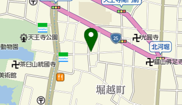 タイムズ天王寺大道の地図画像