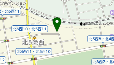 タイムズ北5西9の地図画像