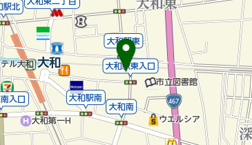 タイムズ相鉄大和第1の地図画像