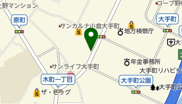 タイムズスピナガーデン大手町の地図画像
