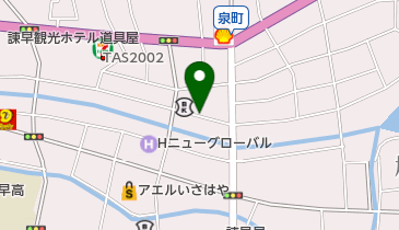 タイムズ諫早八天町の地図画像