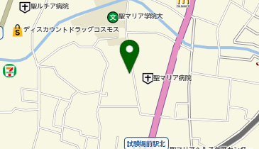 タイムズ聖マリア病院第1の地図画像