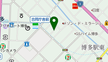 タイムズ博多駅東2丁目第3の地図画像