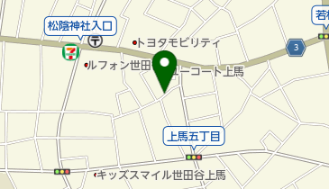 タイムズ上馬5丁目の地図画像