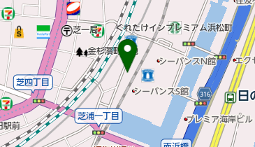 タイムズシーバンスN館の地図画像