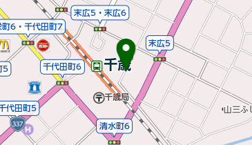 タイムズ千歳駅前第3の地図画像