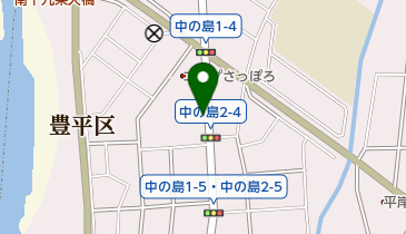 タイムズコープさっぽろ中の島店の地図画像