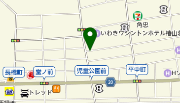 タイムズいわき平鍛冶町の地図画像