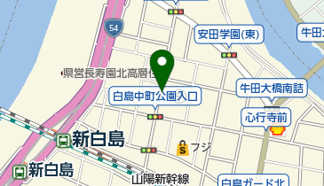 タイムズ白島中町第3の地図画像