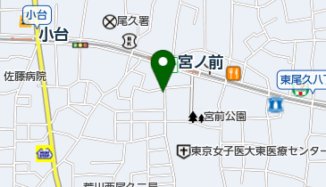 タイムズ西尾久2丁目の地図画像