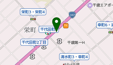タイムズもりもと千歳本店の地図画像