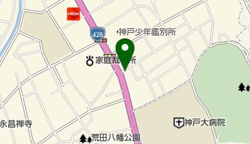 タイムズ神戸下祇園町の地図画像