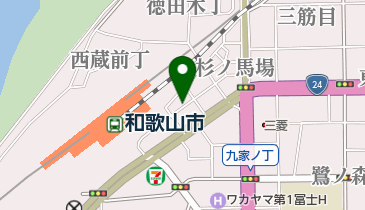 タイムズ和歌山市駅前第3の地図画像
