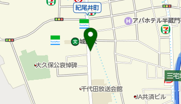 タイムズホテルルポール麹町の地図画像