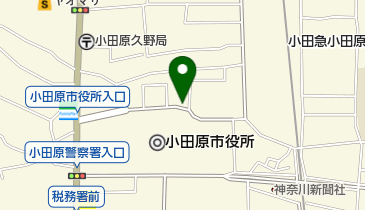 タイムズ小田原市役所前の地図画像