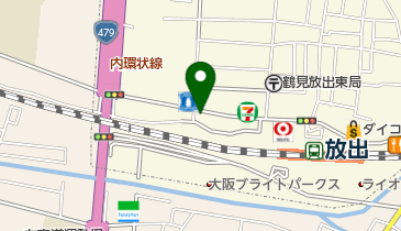 タイムズ放出駅前第3の地図画像