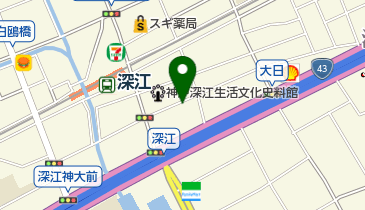 タイムズ深江本町の地図画像
