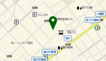 タイムズ静岡稲川第4の地図画像