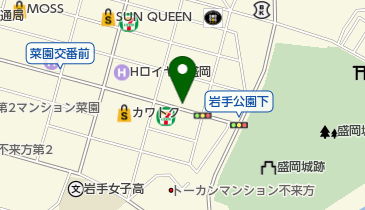 タイムズ青森みちのく銀行盛岡支店の地図画像