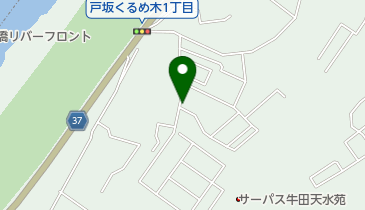 タイムズ牛田新町の地図画像