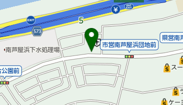 タイムズ南芦屋浜病院の地図画像