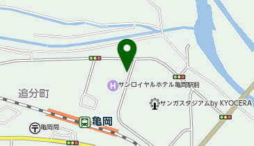 タイムズ亀岡駅北口の地図画像