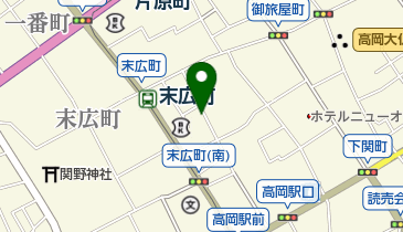 タイムズ高岡末広町の地図画像