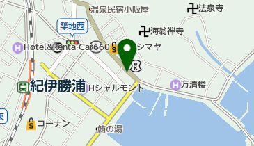 タイムズ那智勝浦ターミナルの地図画像