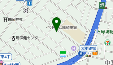 タイムズ堺市之町東5丁の地図画像