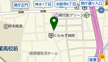 タイムズくわみず病院前の地図画像