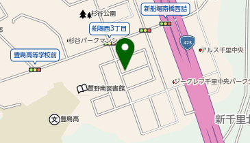 タイムズ箕面船場クリニックビルの地図画像