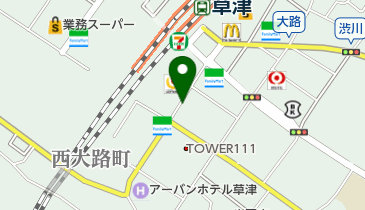 タイムズクロスアベニュー草津の地図画像