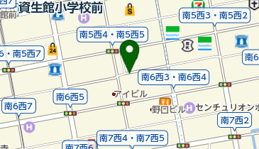タイムズすすきの新宿通りの地図画像