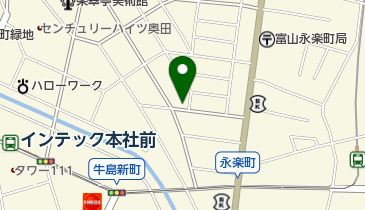 タイムズ富山奥田寿町の地図画像