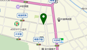 タイムズ金沢大手町第2の地図画像