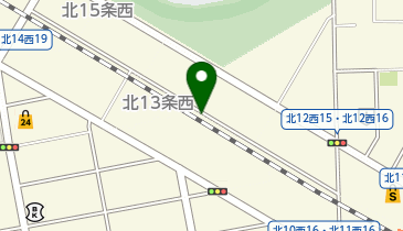 タイムズ北13西17の地図画像