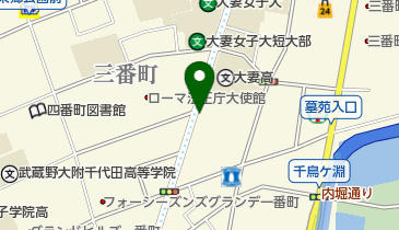 タイムズ第二地方銀行協会の地図画像