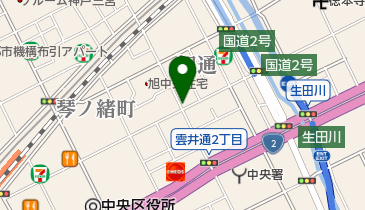 タイムズ旭通2丁目の地図画像