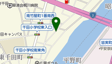 タイムズ広島中央リハビリテーション病院第2の地図画像