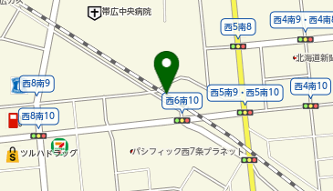 タイムズ西6南9の地図画像