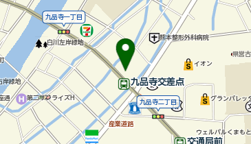 タイムズ九品寺交差点の地図画像